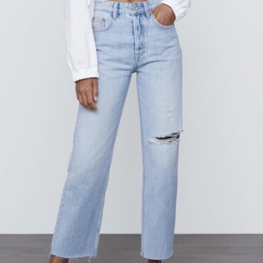 Zara High Rise Jeans
